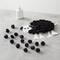 12 Packs: 80 ct. (960 total) 1" Black Pom Poms Value Pack by Creatology™